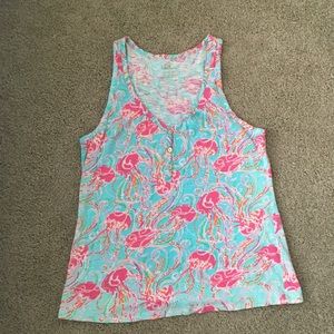 Lilly Pulitzer Tops - Lilly Pulitzer Jellies Be Jammin Tank Lilly Pulitzer Tops - Lilly Pulitzer Jellies Be Jammin Tank